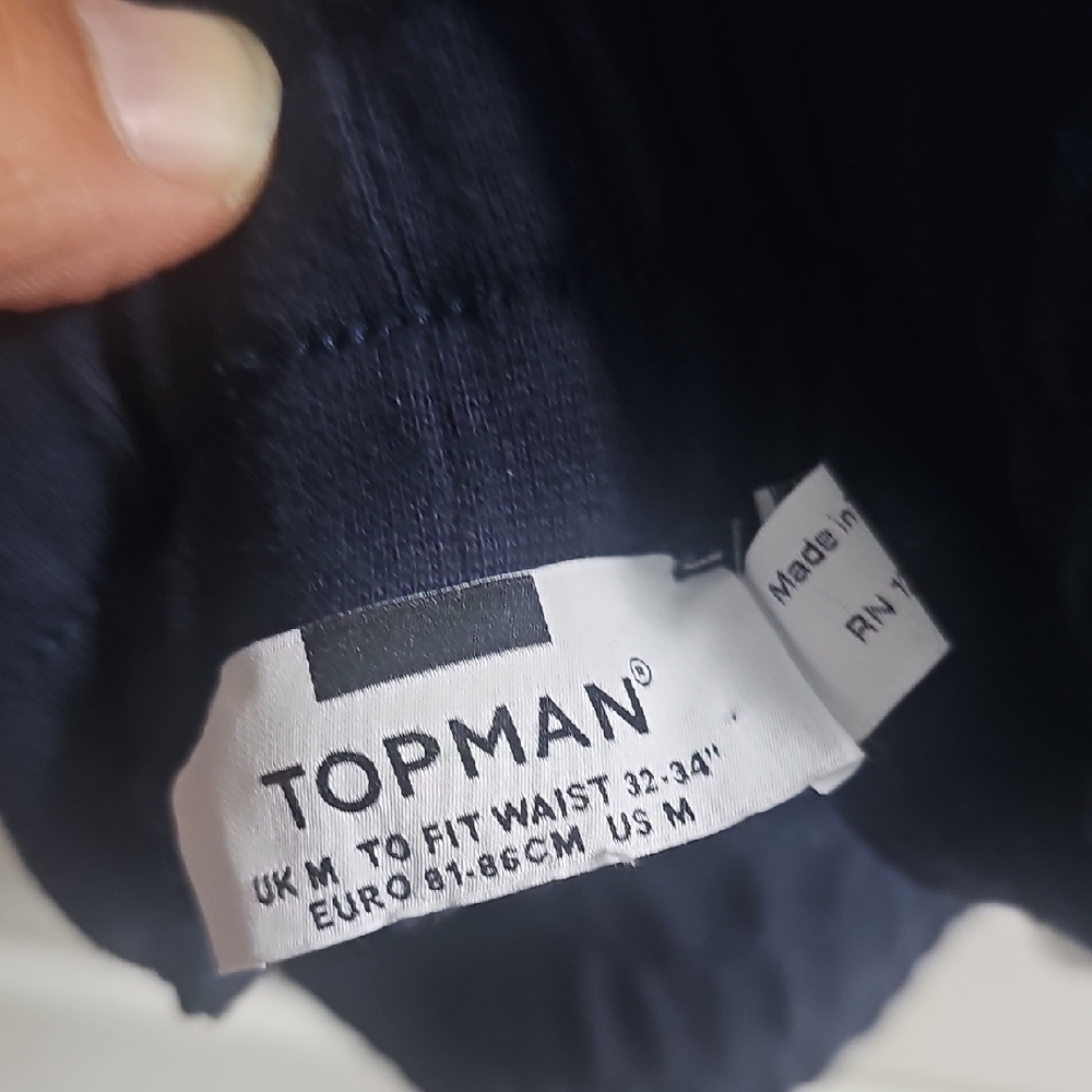 Topman Dark Blue Trousers